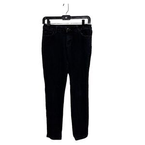 Bongo Girls Size 14 Dark Wash Black Skinny Jeans Studded Pockets Stretch‎ Denim